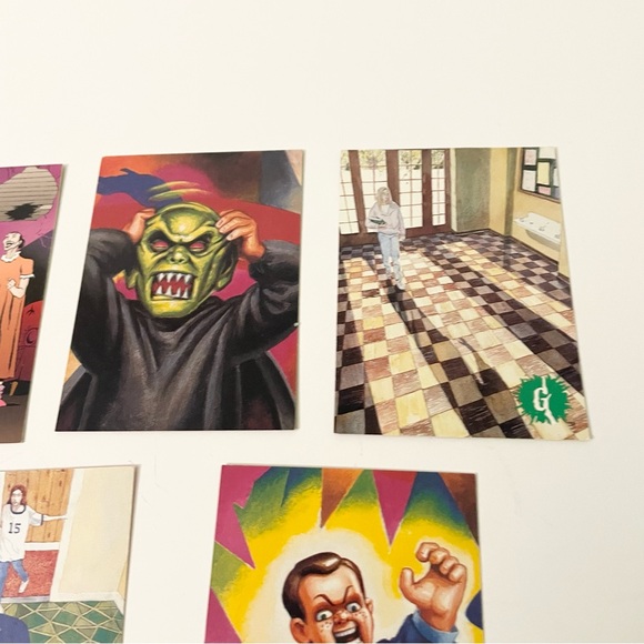 Vintage 1996 Topps Goosebumps Trading Cards Lot - R.L. Stine 90s - Picture 3 of 14